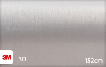 3M 1080 BR120 Brushed Aluminium wrap folie