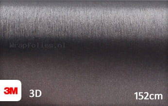 3M 1080 BR201 Brushed Steel wrap folie