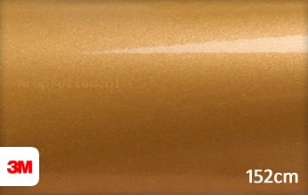 3M 1080 G241 Gloss Gold Metallic wrap folie