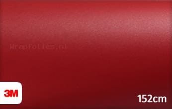 3M 1080 M203 Matte Red Metallic wrap folie