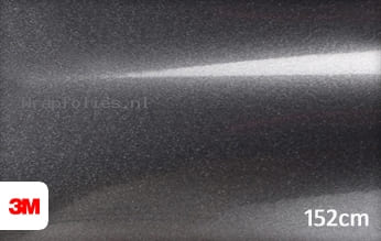 3M 1380 G281 Gloss Mineral Grey Metallic wrap folie
