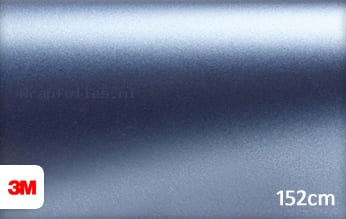 3M 1380 S257 Satin Ice Blue Metallic wrap folie