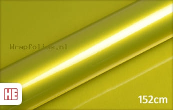 Hexis HX20558B Yellow Metallic Gloss wrap folie