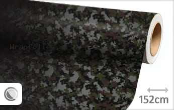 Camouflage digitaal wrap folie